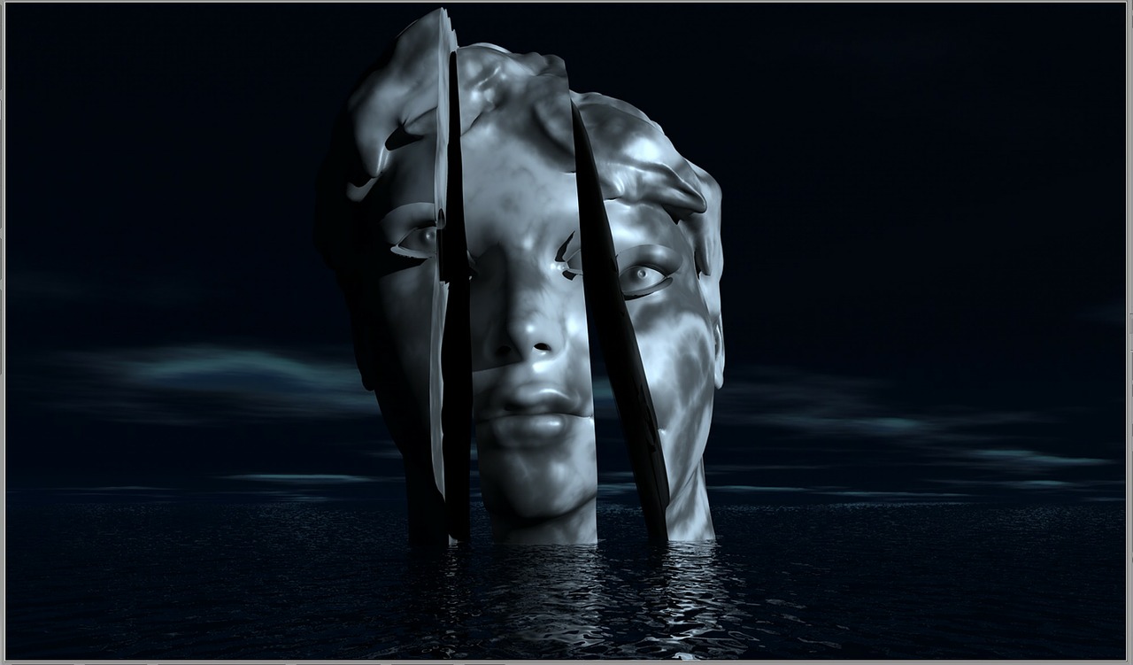 Reflectie van krankzinnigheid